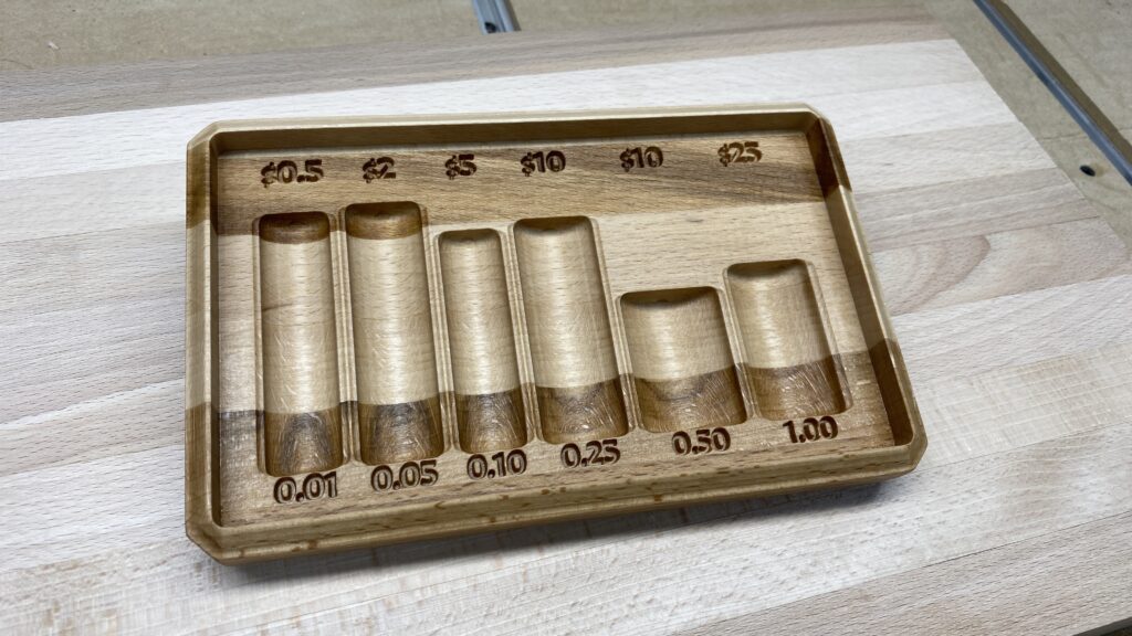 Oiled tray
