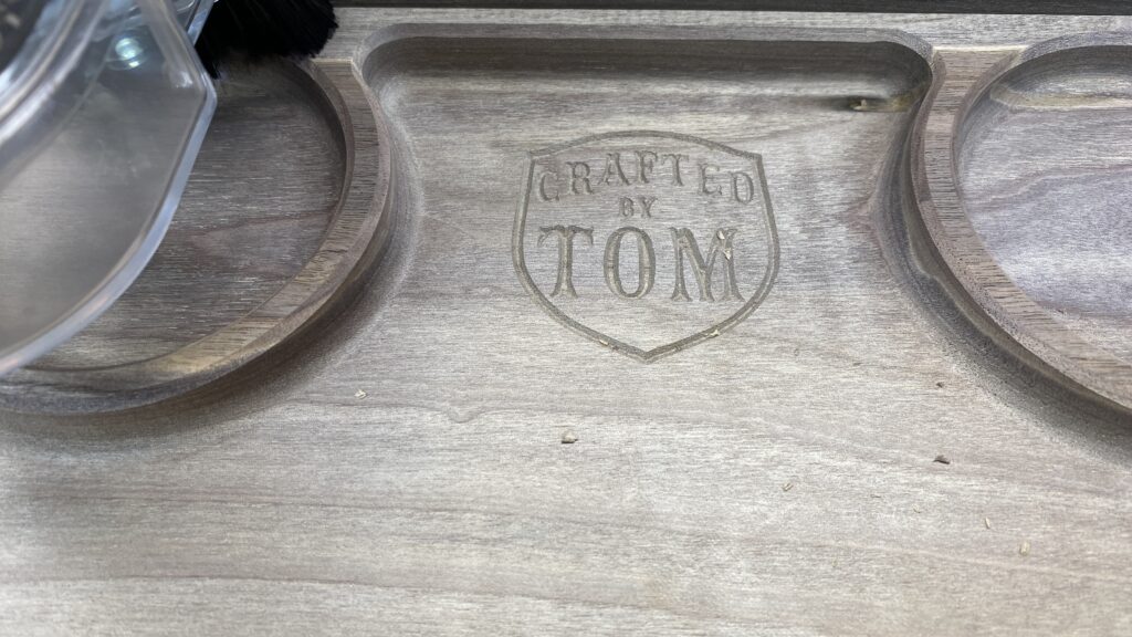 Custom maker's mark.